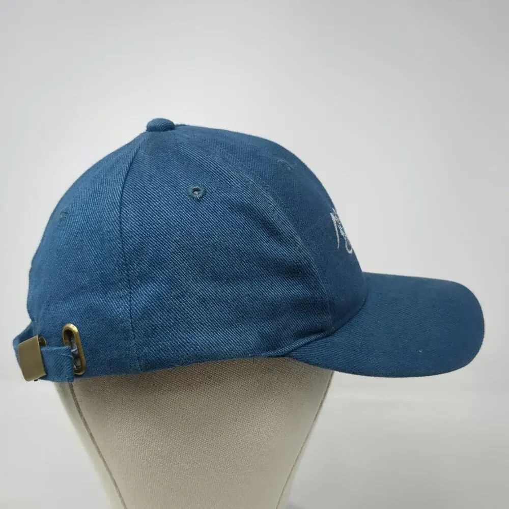Cameo Baseball Cap Blue One Size Squaw Creek Transportation Slideback Twill Hat